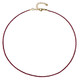 Tanzanian Ruby Silver Necklace