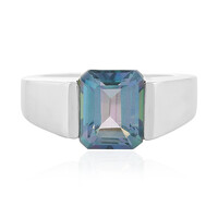 Ocean Quartz Silver Ring