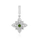Russian Diopside Silver Pendant