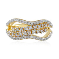 Zircon Silver Ring
