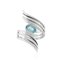 Ratanakiri Zircon Silver Ring (de Melo)