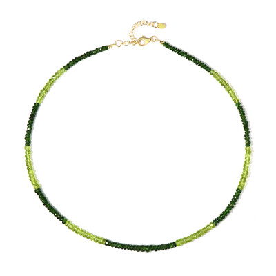 Peridot Silver Necklace