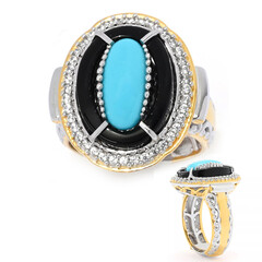 Black Onyx Silver Ring (Gems en Vogue)
