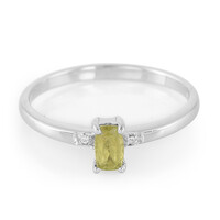 Fancy Tourmaline Silver Ring