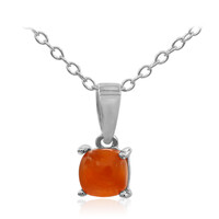 Carnelian Silver Necklace