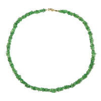 Tanzanian Tsavorite Silver Necklace