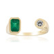 9K Zambian Emerald Gold Ring