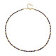 Yellow Sapphire Silver Necklace
