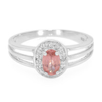 Malaya Garnet Silver Ring