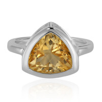Citrine Silver Ring