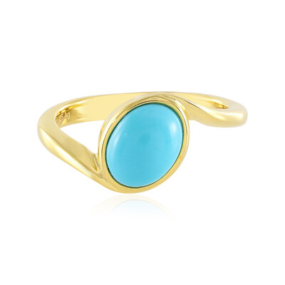 Sleeping Beauty Turquoise Silver Ring