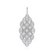 Australian Opal Silver Pendant