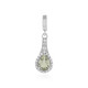 Merelani Mint Garnet Silver Pendant