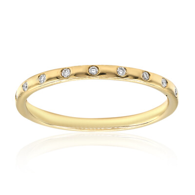 18K VS2 (H) Diamond Gold Ring (CIRARI)
