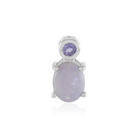 Australian Opal Silver Pendant