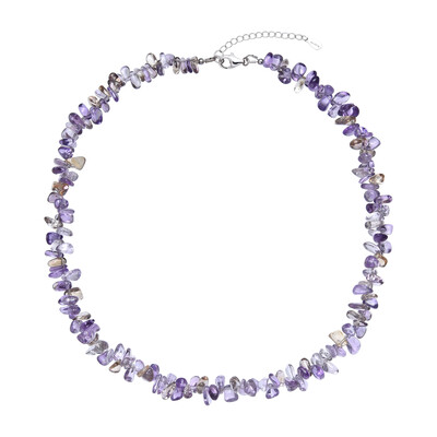 Ametrine Silver Necklace