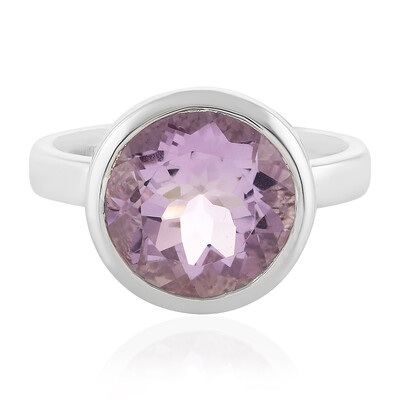 Rose de France Amethyst Silver Ring