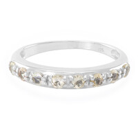 Imperial Topaz Silver Ring