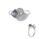 Blue Moonstone Silver Ring (KM by Juwelo)