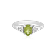 Peridot Silver Ring
