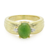 Imperial Chrysoprase Silver Ring