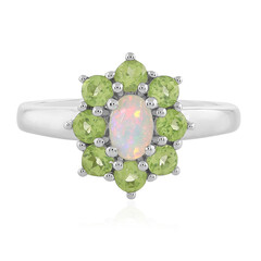 Welo Opal Silver Ring