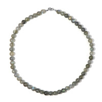Labradorite Silver Necklace