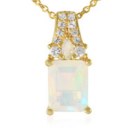 Welo Opal Silver Necklace
