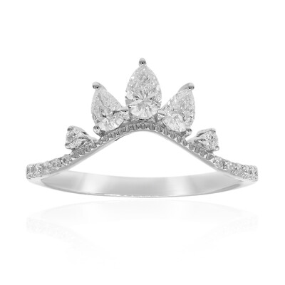 14K SI1 (H) Diamond Gold Ring (CIRARI)