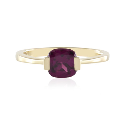 9K Magenta Garnet Gold Ring