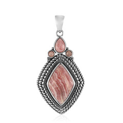Rhodochrosite Silver Pendant (Art of Nature)