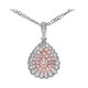 14K I1 Pink Diamond Gold Necklace (CIRARI)