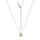 Zircon Silver Necklace (Adela Silber)