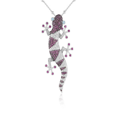 Swiss Blue Topaz Silver Necklace (Dallas Prince Designs)