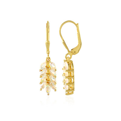 Welo Opal Silver Earrings