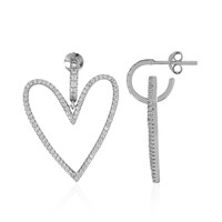 Zircon Silver Earrings