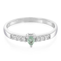 Paraiba Tourmaline Silver Ring