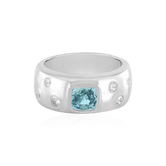 Ratanakiri Zircon Silver Ring (Adela Silber)