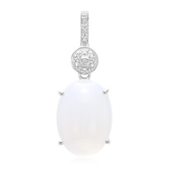 Turkish Chalcedony Silver Pendant