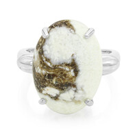 Magnesite Silver Ring