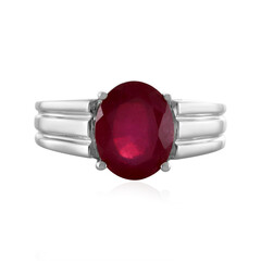 Madagascar Ruby Silver Ring