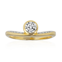 14K SI1 (G) Diamond Gold Ring