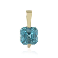 9K Ratanakiri Zircon Gold Pendant