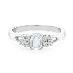 Paraiba Tourmaline Silver Ring