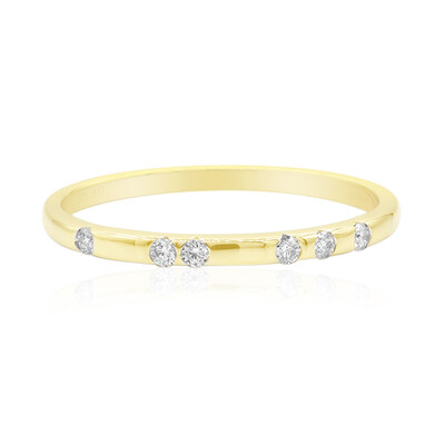 9K SI1 (G) Diamond Gold Ring (Annette)