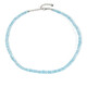 Sky Blue Topaz Silver Necklace