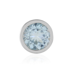Sky Blue Topaz Silver Pendant
