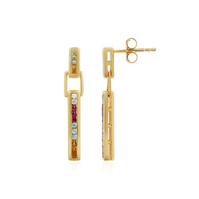 Ratanakiri Zircon Silver Earrings