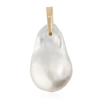 14K Freshwater pearl Gold Pendant