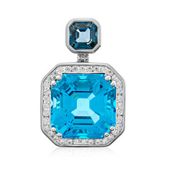 9K Marambaia Topaz Gold Pendant (de Melo)